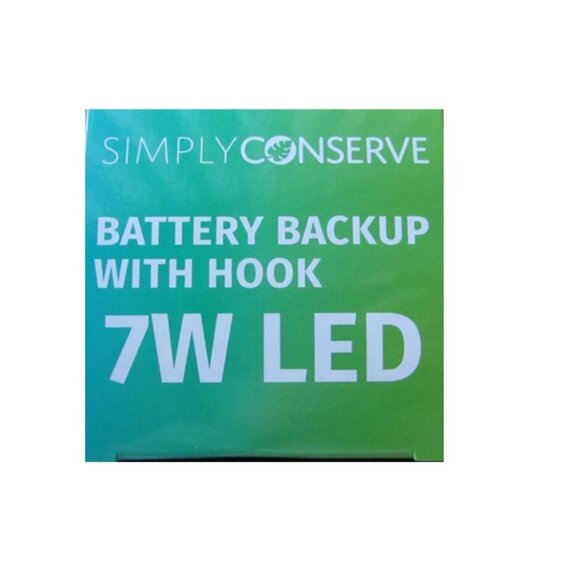 Simply Conserve 5W LED A19 Battery Backup with Hook Bulb - Picture 5 of 5